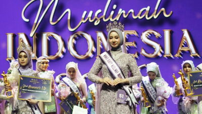 Alifia Valmai Putri Hermawan, mojang asal Cineam, sukses menjadi juara 1 Beauty Muslimah Indonesia 2026.