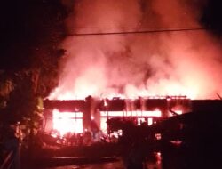 Korsleting Listrik, Rumah dan Motor Hangus Terbakar