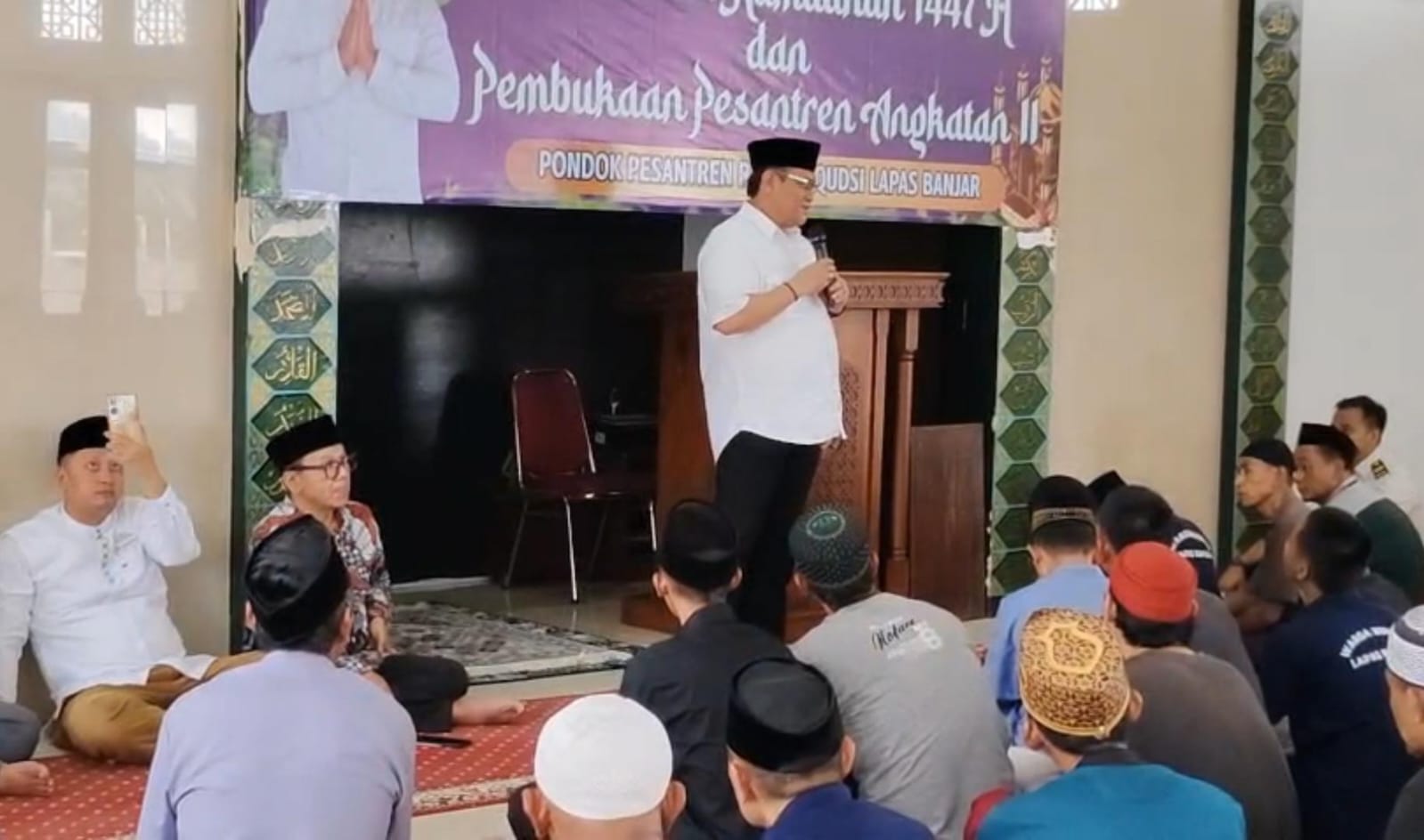 Kakanwil Kemenag Jabar Ajak Warga Binaan Lapas Banjar Sambut Ramadan 2026 dengan Suka Cita