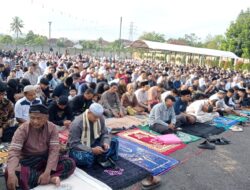 Lebih dari 1.000 Umat Muslim di Kota Banjar Gelar Sholat Idul Fitri Hari Ini, Kamis 19 Maret 2026
