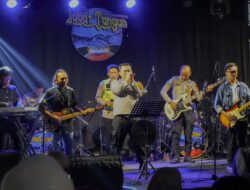 Mudik Lebaran 2026, Aksi Humanis Kapolres Ciamis Menghibur Pemudik Lewat Musik