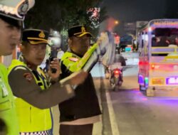 Kapolres Ciamis Terjun Langsung Amankan Jalur Nasional 3 Malam Hari