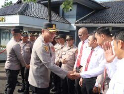 Kapolres Ciamis Beri Penghargaan Personel Pasca Operasi Ketupat Lodaya 2026