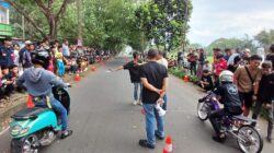 Tekan Balap Liar Ramadan, Ratusan Pembalap Drag Bike Tasikmalaya Jajal Jalur Cilembang