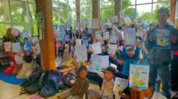 79 Anak di Ciamis Ikuti Workshop Mewarnai Komunitas Gada Membaca, Asah Literasi Visual di Bulan Ramadan