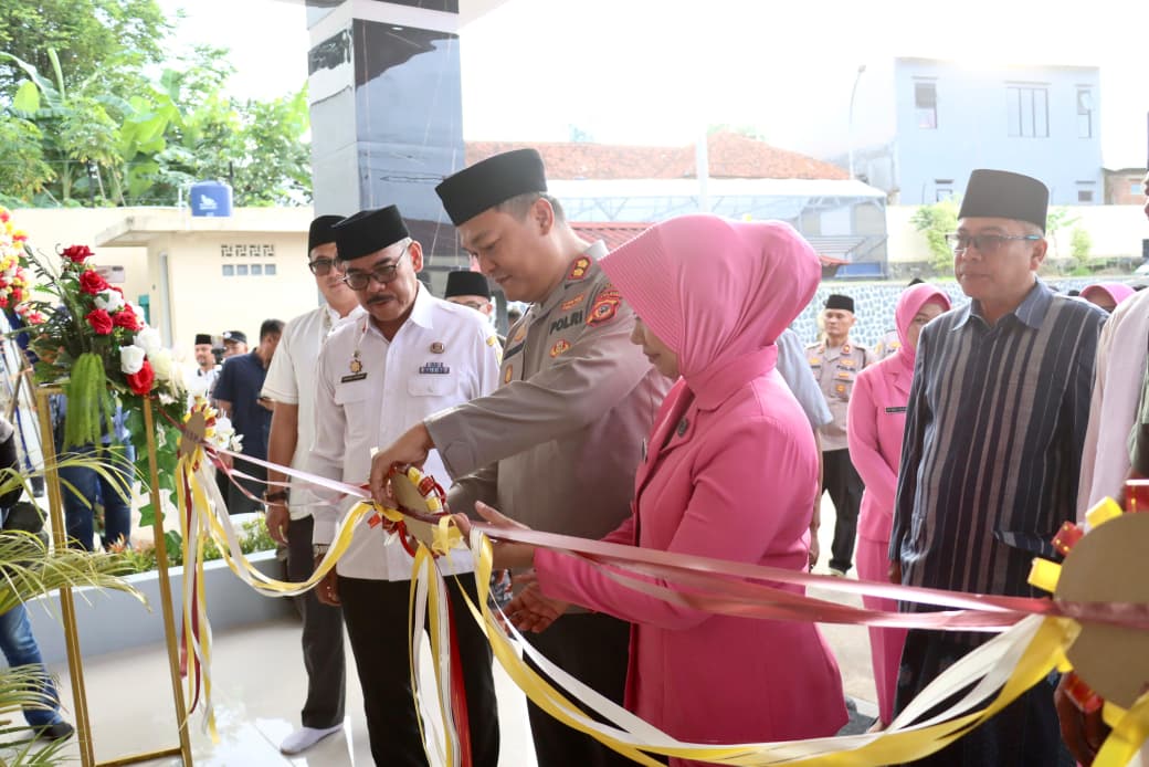 Perkuat Sinergitas, Kapolres Ciamis Resmikan Sport Centre Tathya Dharaka Akpol 2005