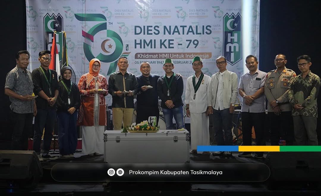 Wakil Bupati Tasikmalaya Hadiri Dies Natalis HMI ke-79 dan Ajak Mahasiswa Berkolaborasi