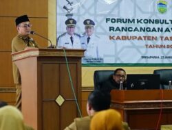 Bupati Tasikmalaya Cecep Nurul Yakin Buka Forum Konsultasi Publik RKPD 2027