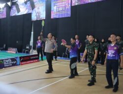 Jaring Bibit Unggul, Kapolres Ciamis Resmi Buka Kejuaraan Bulutangkis CIBAPA II 2026