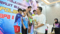 Kapolres Ciamis Tutup Kejuaraan Bulutangkis CIBAPA Cup II 2026