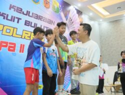 Kapolres Ciamis Tutup Kejuaraan Bulutangkis CIBAPA Cup II 2026