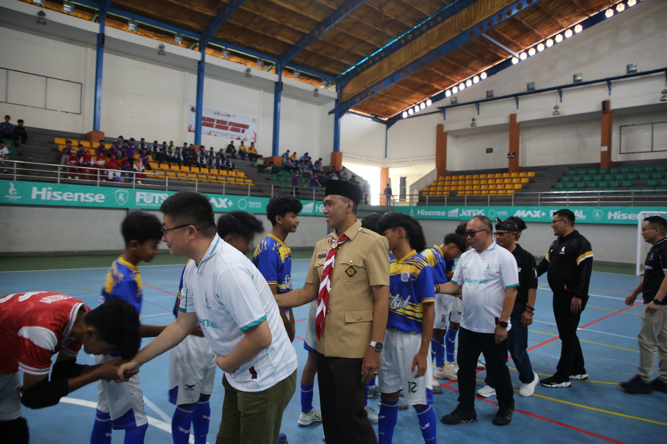Menuju Piala Dunia Sebanyak 16 Tim Futsal SMP Se-Jawa Barat Gebrak Hisense Cup 2026 di Garut