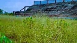 Tak Kunjung Rampung, Masyarakat Sindir Stadion Mangunreja Tasikmalaya Mirip Arena ‘Adu Bagong’