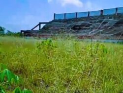 Tak Kunjung Rampung, Masyarakat Sindir Stadion Mangunreja Tasikmalaya Mirip Arena ‘Adu Bagong’