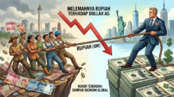 DPR Minta Gubernur BI Mundur, Kurs Tembus Rp17.669 per Dolar AS