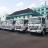 Puluhan Truk KDMP Siap Didistribusikan ke Desa/Kelurahan di Tasikmalaya