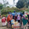 Dua Bulan Terdampak Kemarau, Masyarakat Bojonggambir Dapat 12 Ribu Liter Air Bersih