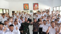 Lewat TMMD, Kodim 0612 Tasikmalaya Bersama BNN Bekali Pelajar Akan Bahaya Narkoba