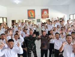 Lewat TMMD, Kodim 0612 Tasikmalaya Bersama BNN Bekali Pelajar Akan Bahaya Narkoba