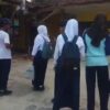 Lapuk, Dua Ruang Kelas SMPN 1 Bantarkalong Runtuh
