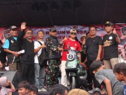 Gerak Jalan Berhadiah Motor Meriahkan HUT ke-81 RI di RW 14 Cilembang